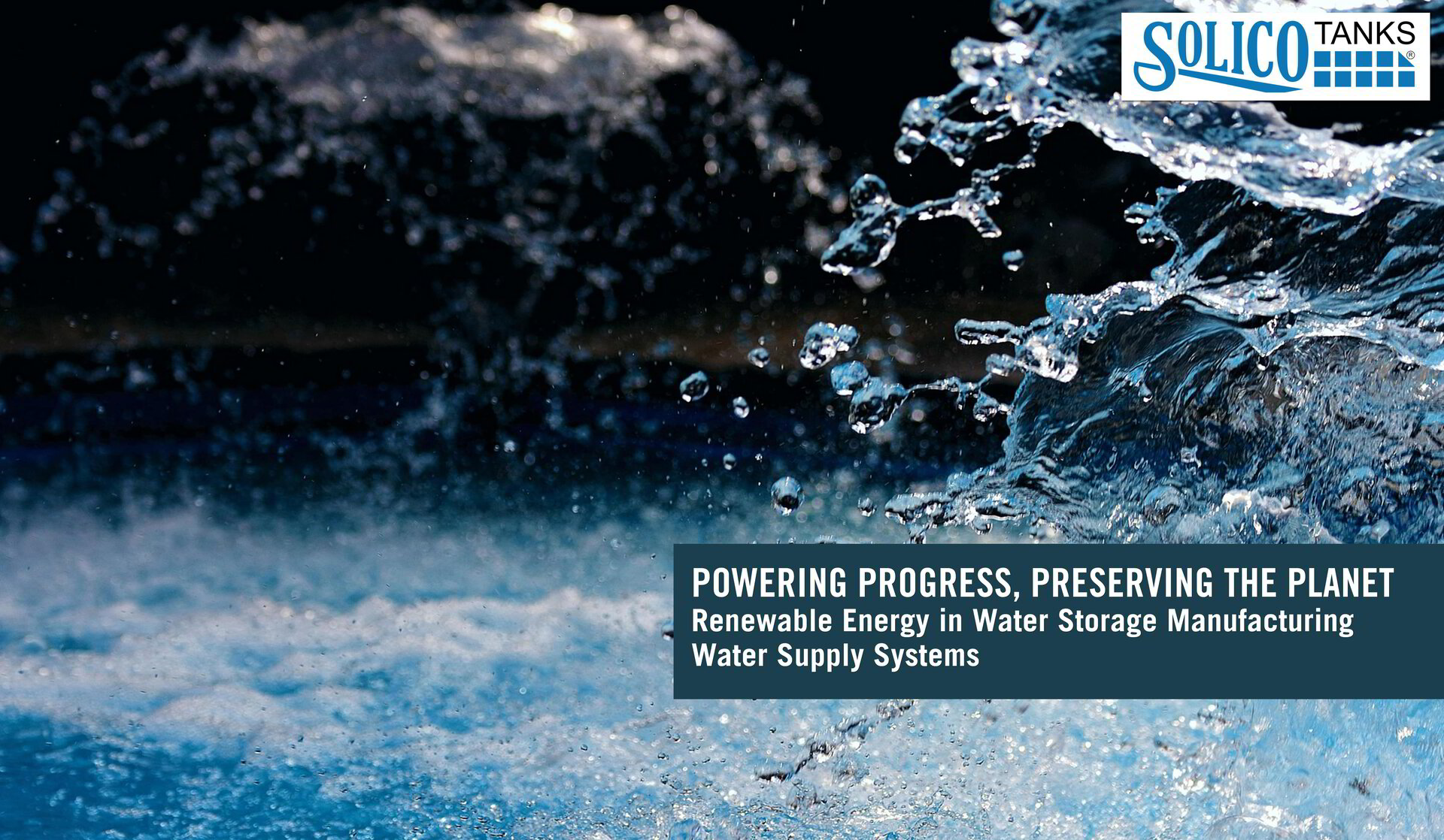 Powering Progress, Preserving the Planet - Renewable Energy in Water ...
