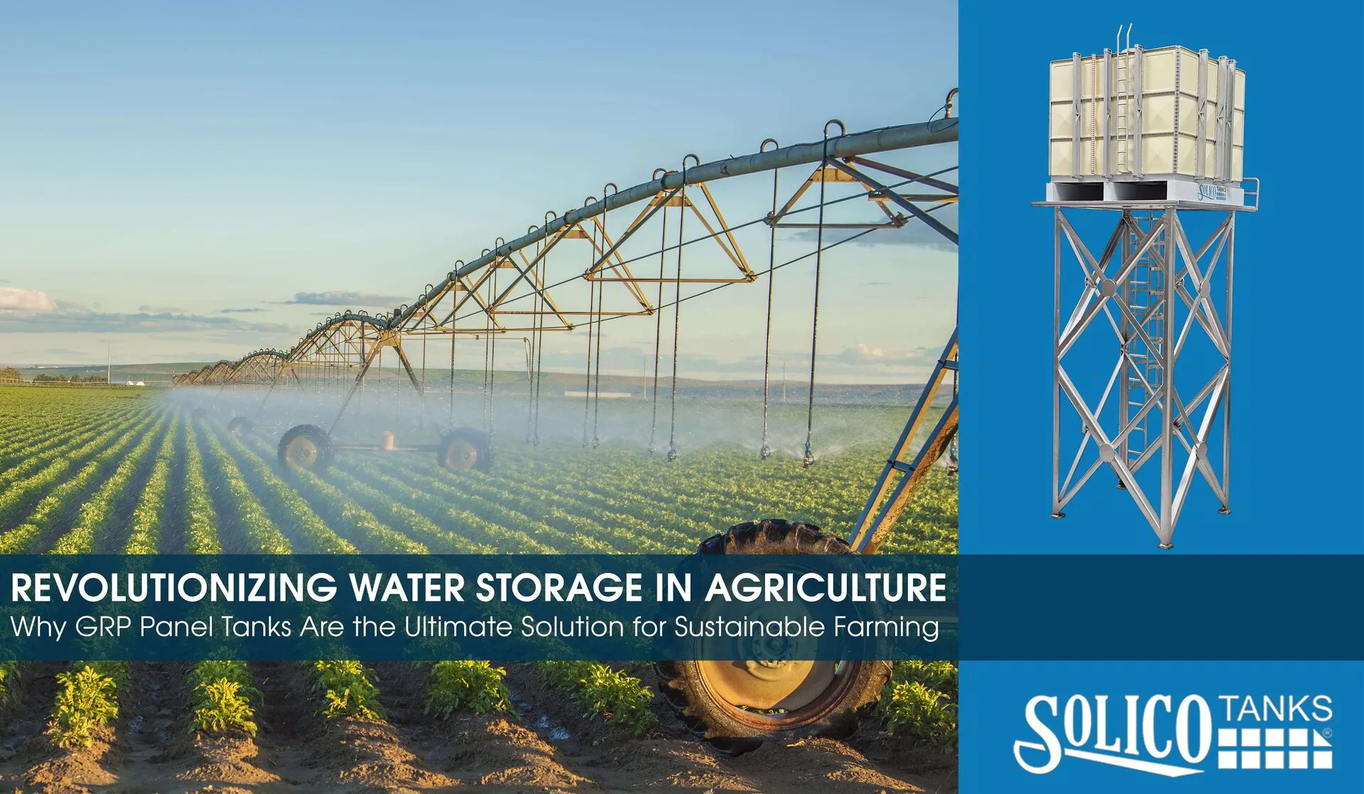 Water Storage Source Revolutionizing Water Storage in Agriculture: Why GRP Panel Tanks Are ...