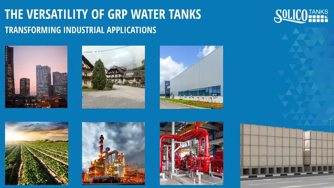 The Versatility of GRP Water Tanks: Transforming Industrial Applications