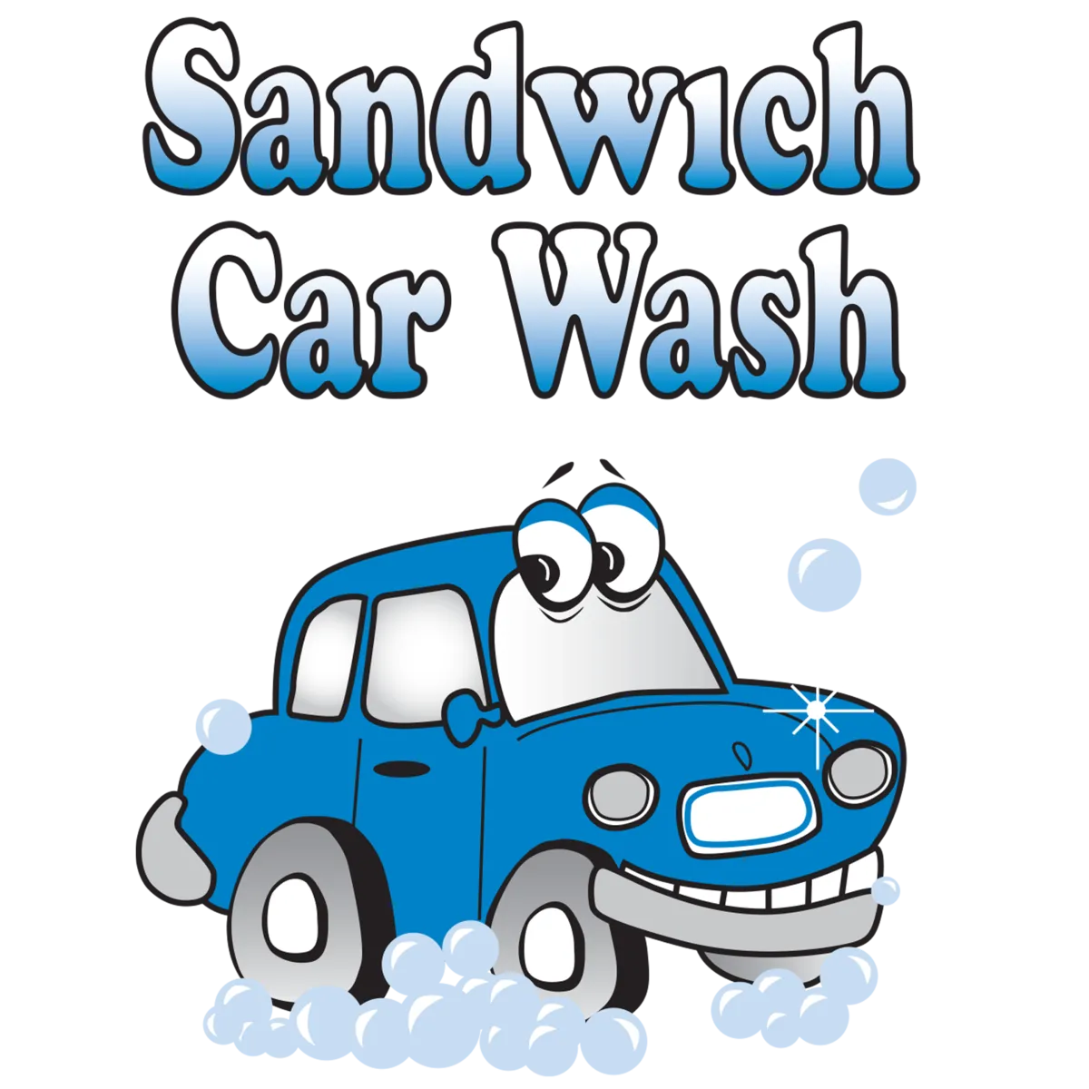 Sandwich Car Wash Logo