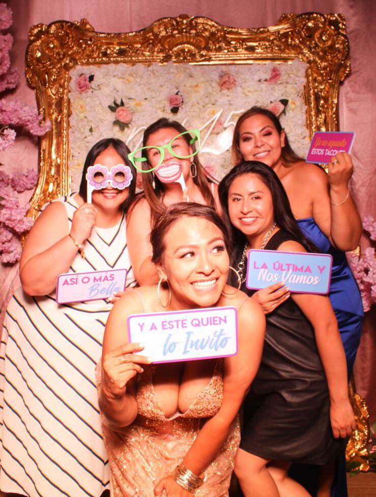 Luxury Quinceañera Photo Booth Rentals RBS Photo Booths