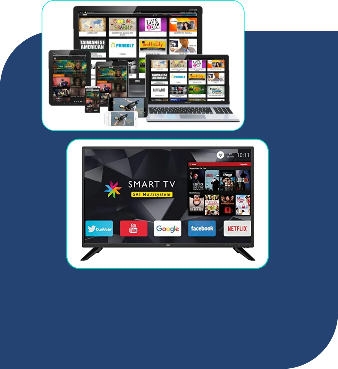 Connected TV - OTT - Streaming TV - Smart 1 Marketing