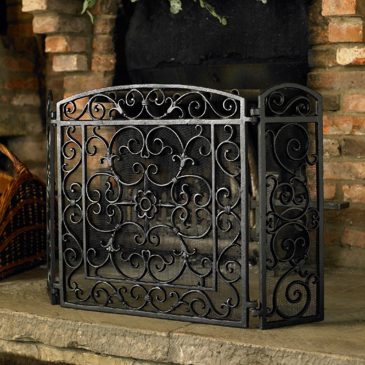 Decorative Iron Fireplace Screens – Mriya.net