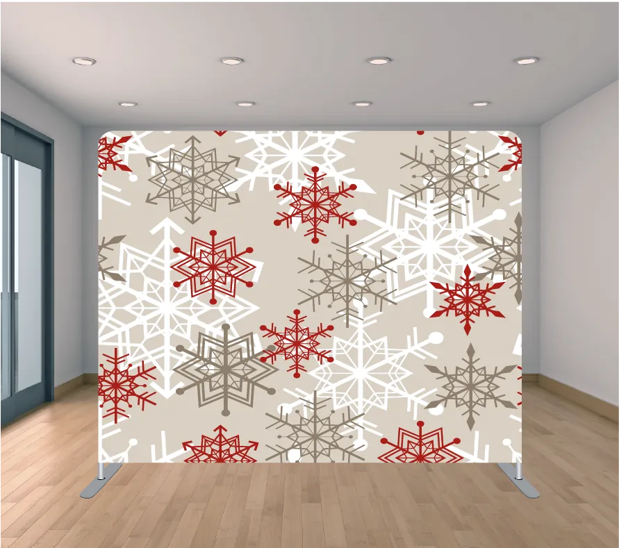 Christmas Snowflakes Pillowcase Backdrop