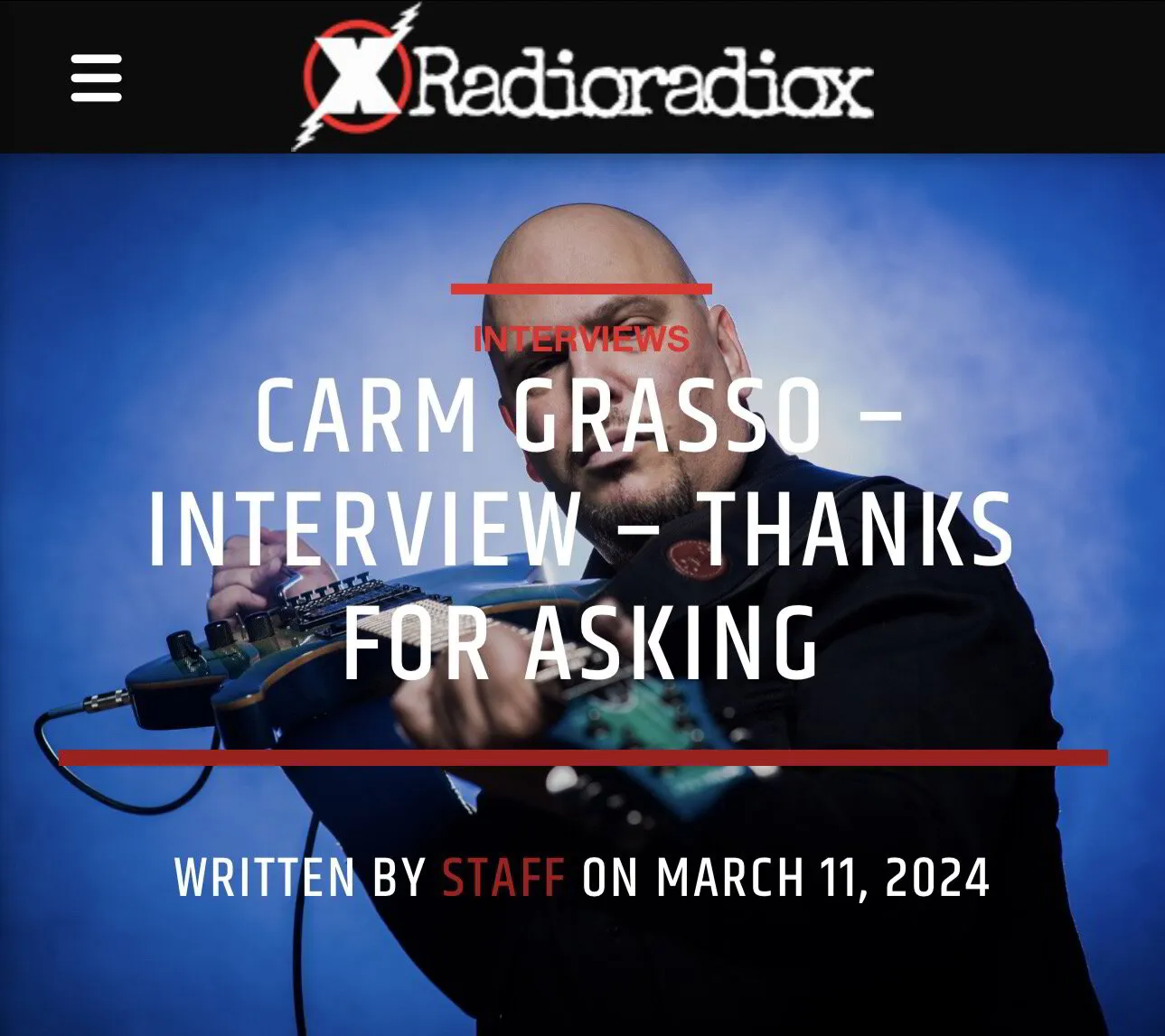 Carm Grasso-RadioRadioX