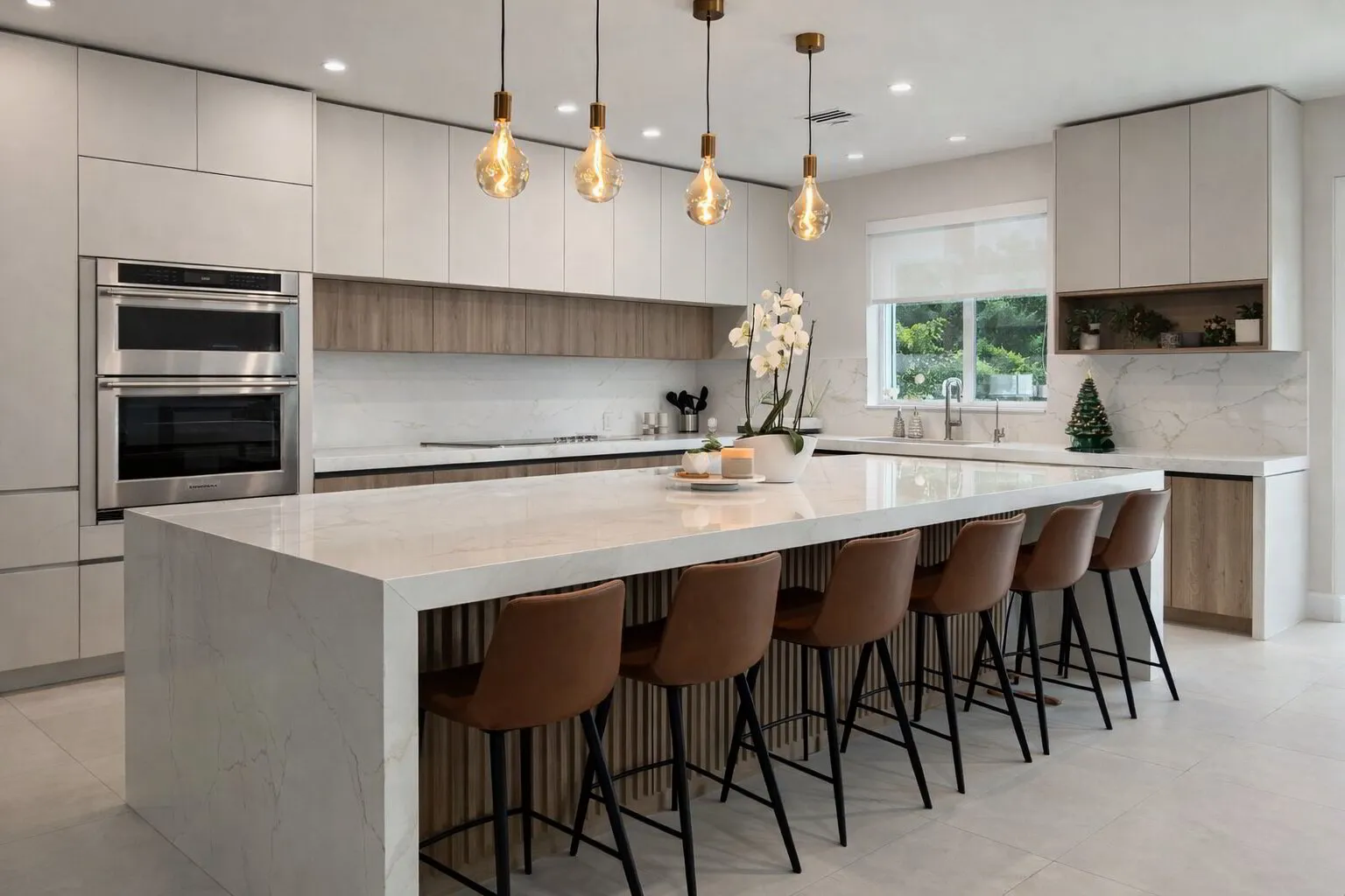 Contemporary Kitchen Remodel in Doral, FL by AM1 PROJECT - Kitchen Remodeling / High End Woodwork project photo 4