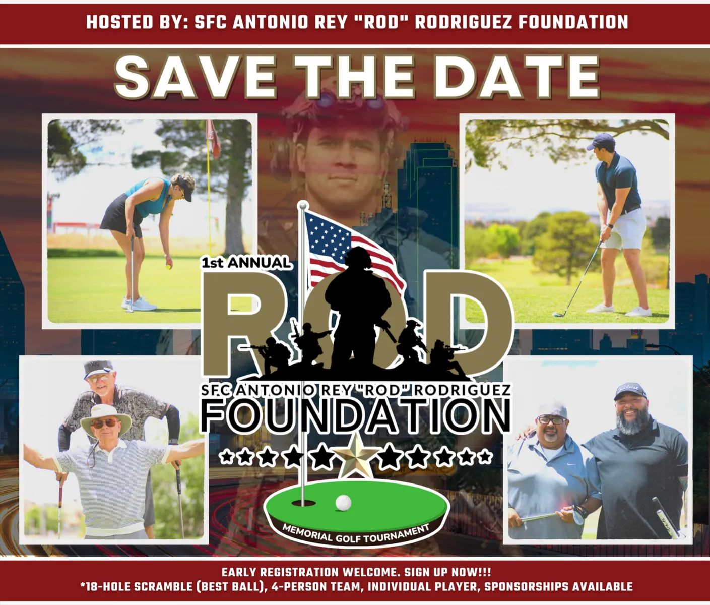 Annual Memorial Golf Tournament SFC Antonio Rey "ROD" Rodriguez