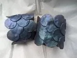 Mermaid Cuffs - Smooth edges (pair)
