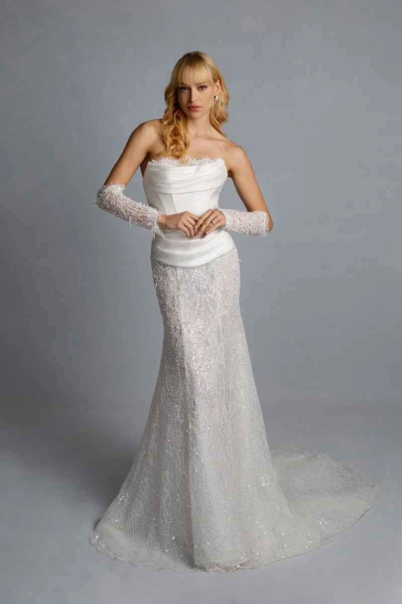 sachin and babi light blue dress EVENING DRESSES | GOWNS