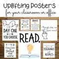 Uplifting Motivational Posters for your Classroom, Office or Bulletin Board