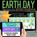 FREEBIE! Earth Day Headers for Google Classroom (Free Resource)