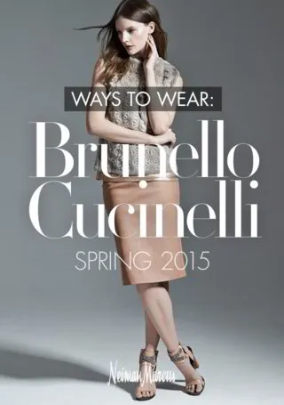 brunello Cucinelli: Spring 2015