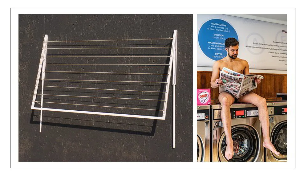 Retractable Foldable Washing Lines