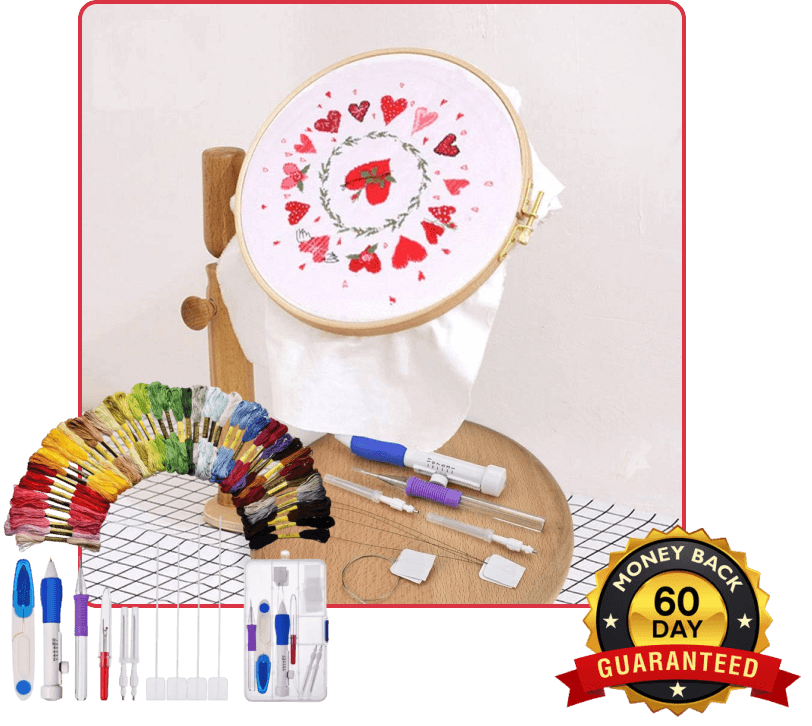 Embroidery Punch Needle Kit