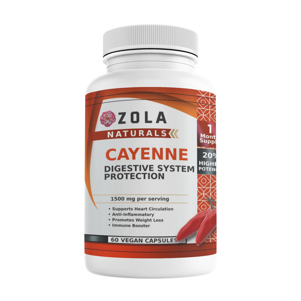 Zola Cayenne Capsules