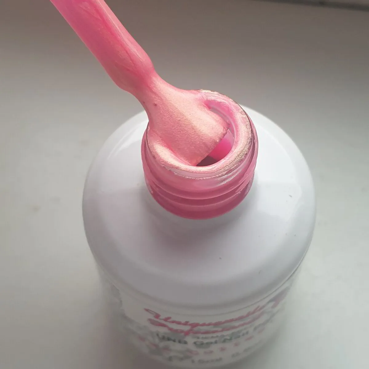Гел лак перла розово BK08 (15 ml) 