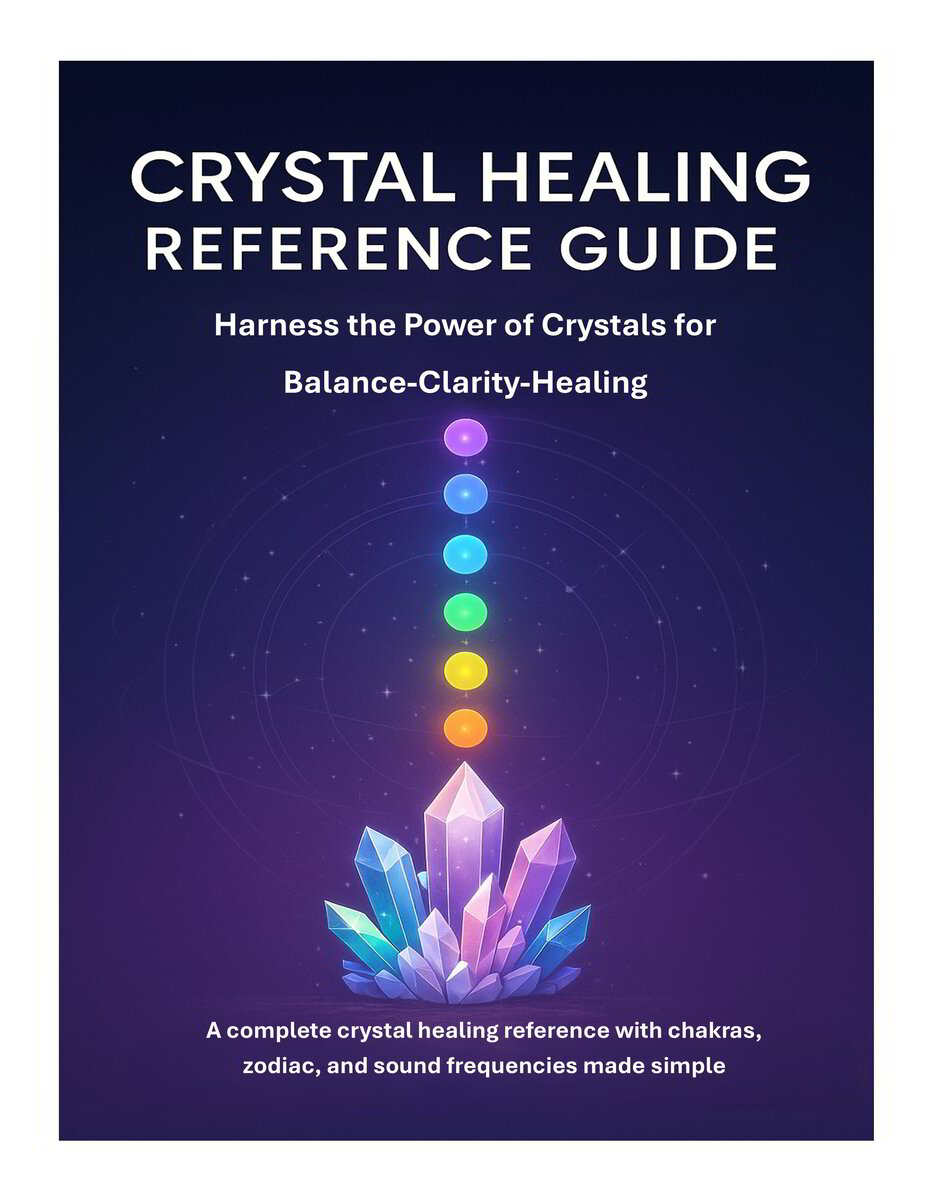Crystal Healing Reference Guide (PDF Digital Version 8 1/2" x 11", 181 ...