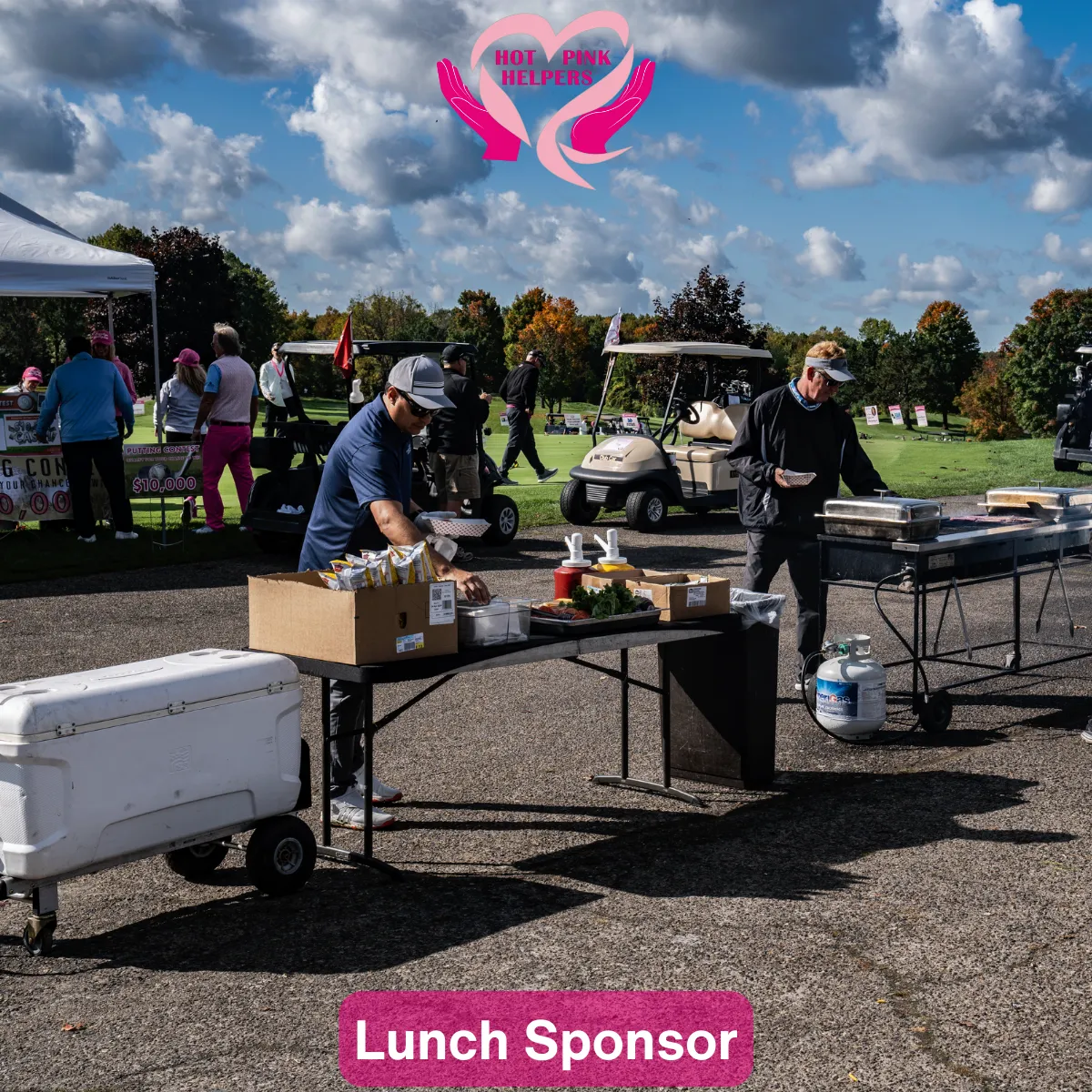 Shop Hot Pink Helpers Golf Outing Tickets/Sponsorships