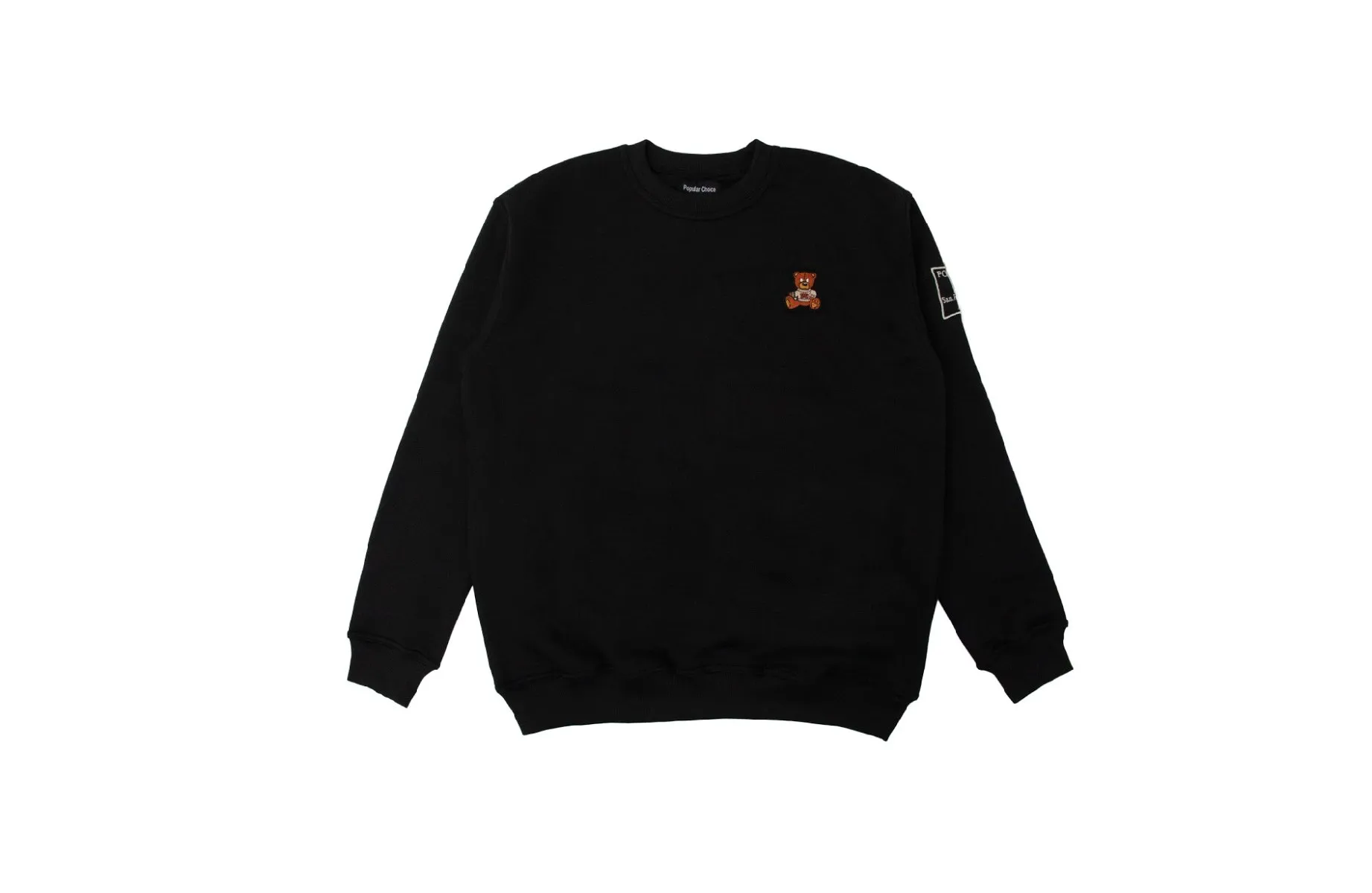 Small Bear Black Crewneck