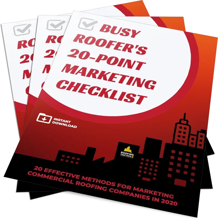 Busy Roofer's 20-Point Marketing Checklist