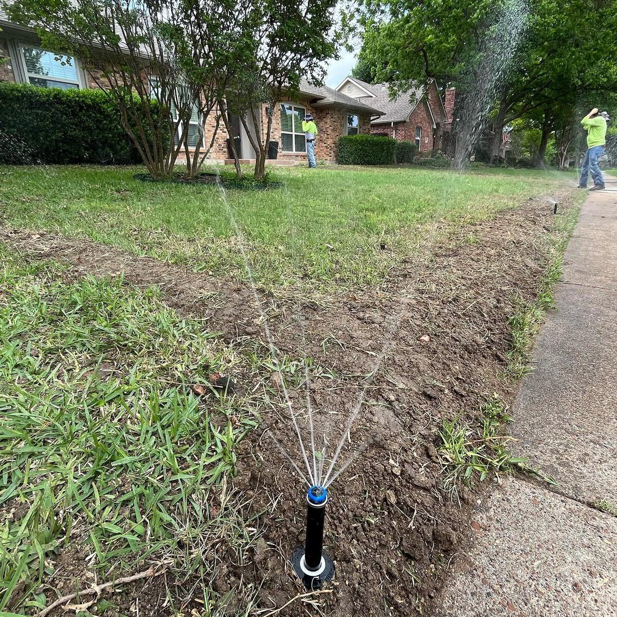 (CSI) Sprinkler Repair, Backflow Testing, Drainage, and Landscapes.