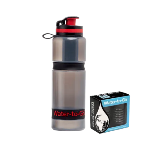 Пий доказано кристално чиста вода с бутилката Water-to-Go 750 мл!