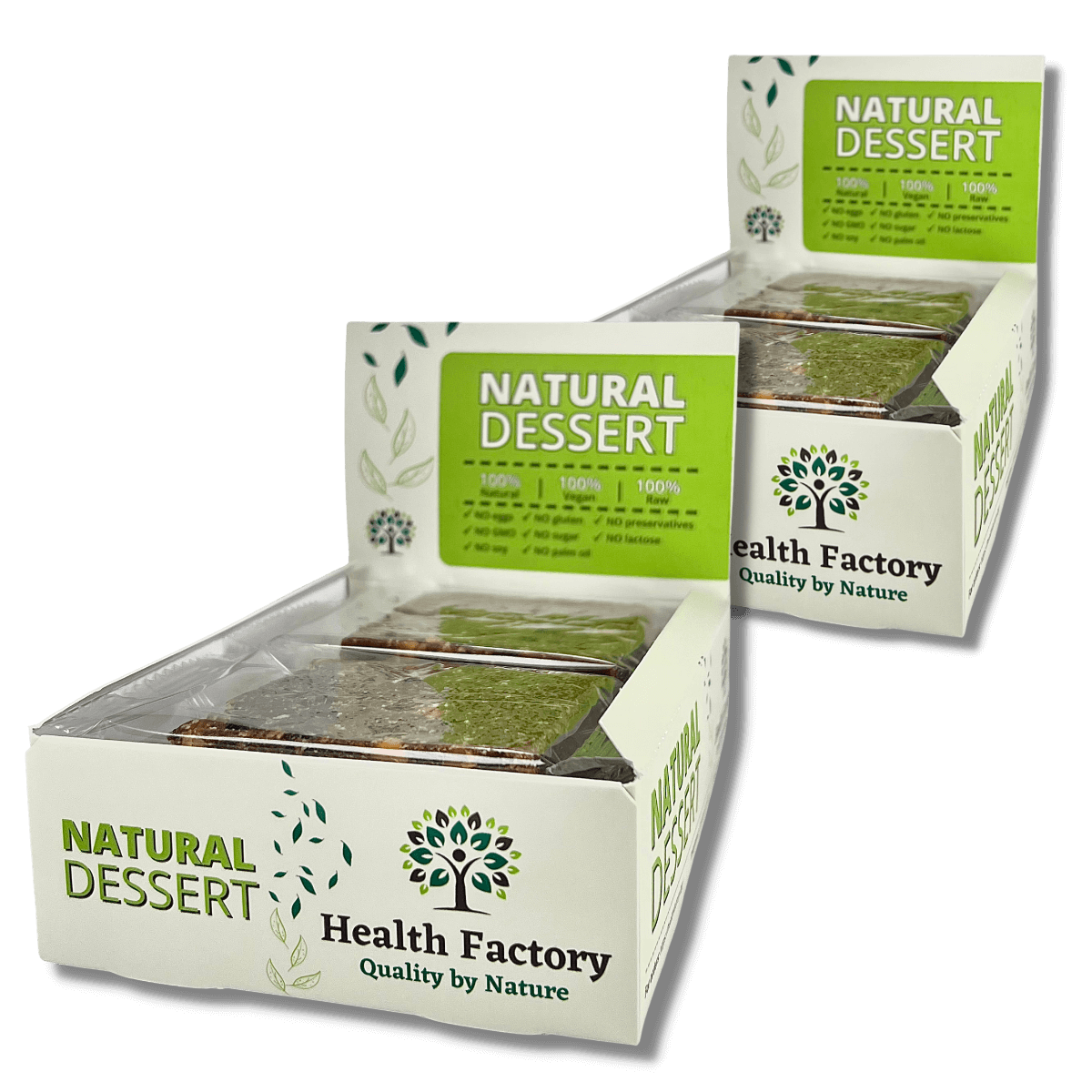 Натурален суров десерт със суперхрани - 12 х 40 гр(общо 480 гр)