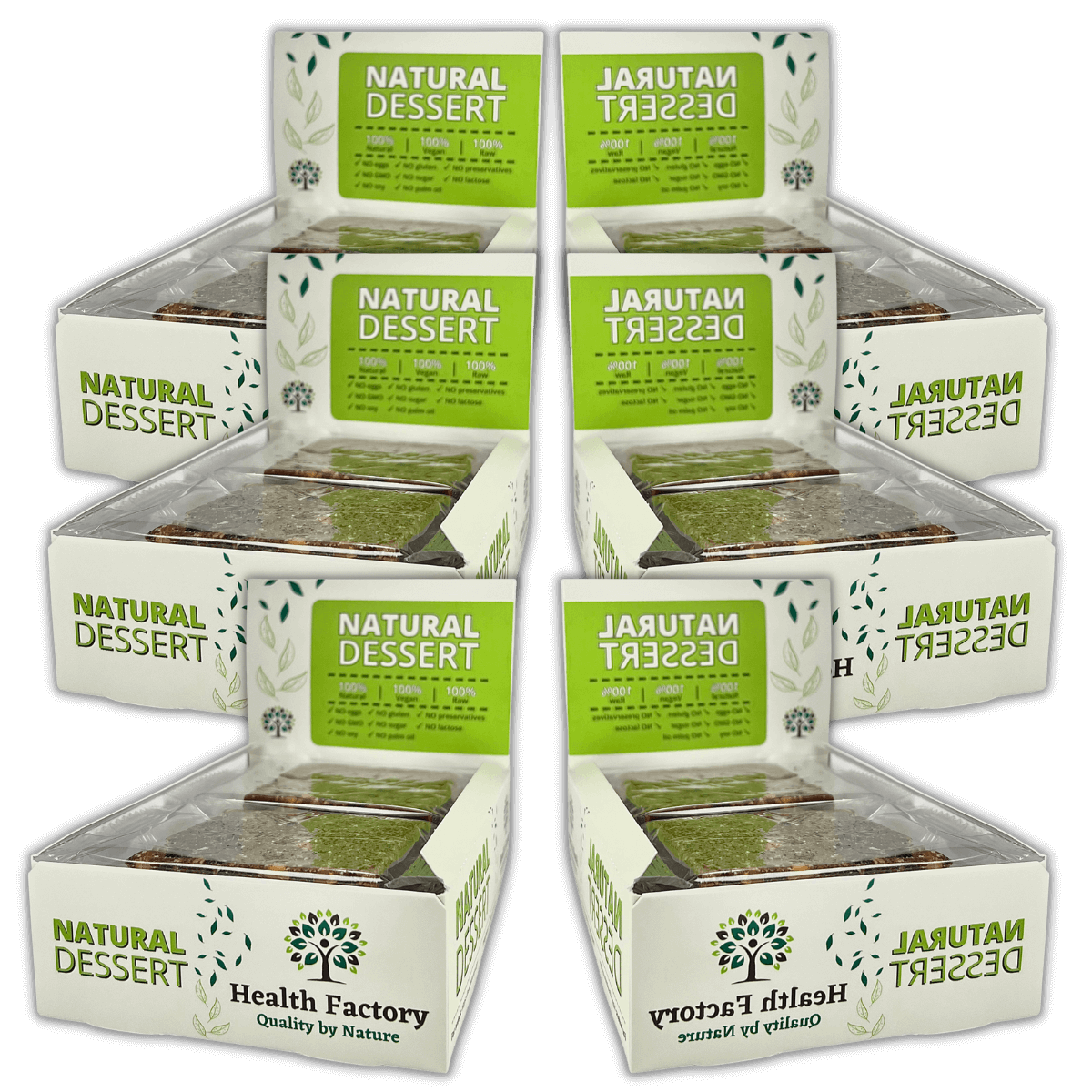 Натурален суров десерт със суперхрани - 12 х 40 гр(общо 480 гр)