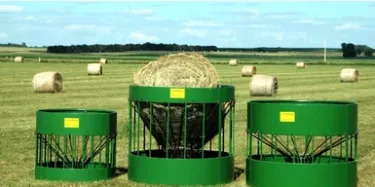 the hay manager bale feeders