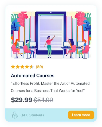 Automated Courses