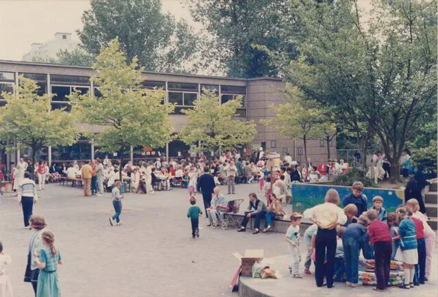 90-er Jahre - Schulfest an der Grundschule Süd-West