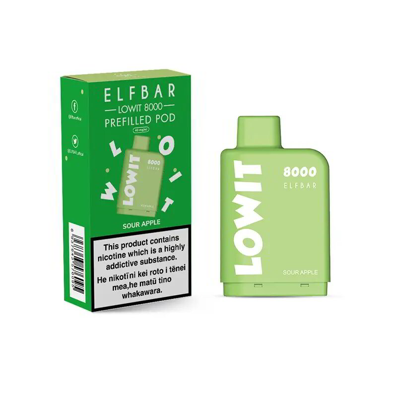 ELFBAR LOWIT Kit【8000パフ・ポッド交換式・充電式】- ELFBAR Japan