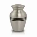 Brass & Pewter urns 5 inch