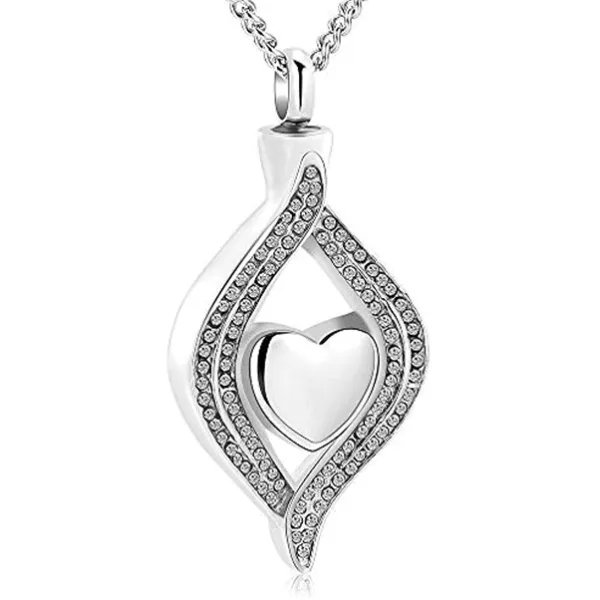 CJ-083 : Heart in diamante