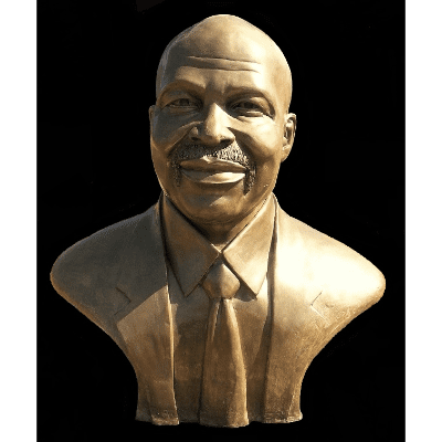 Brass 3D Life Size Bust