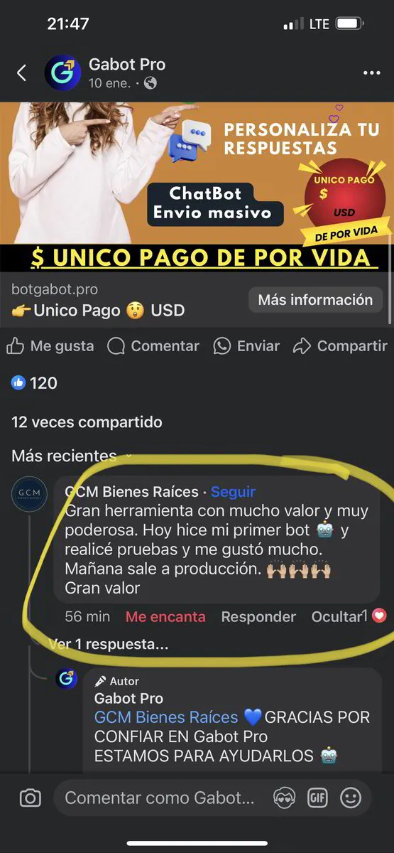 Poderosa Herramienta Gabot Pro