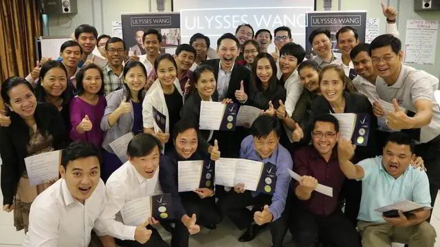 Ulysses Wang NLP Practitioner Certification Group Photo