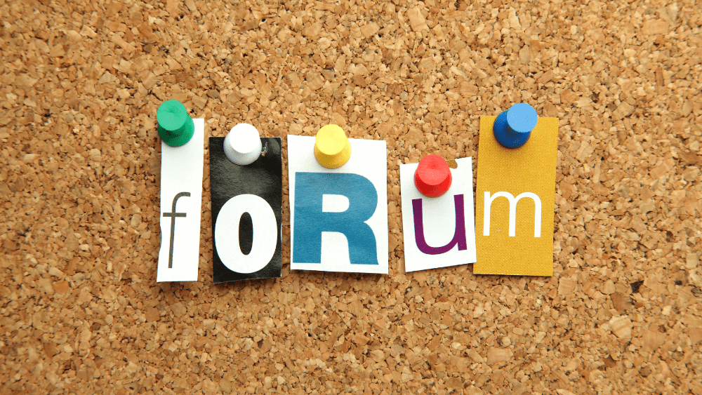 The Role of Online Forums in SEO