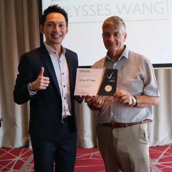 Ulysses Wang NLP Practitioner Certification