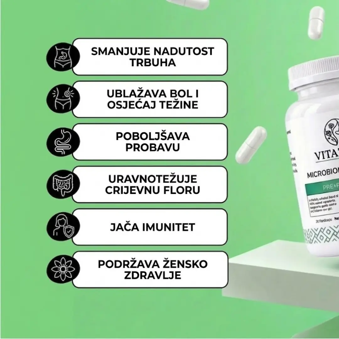 Microbiome Balance - Za zdravu probavu i uravnoteženu crijevnu floru