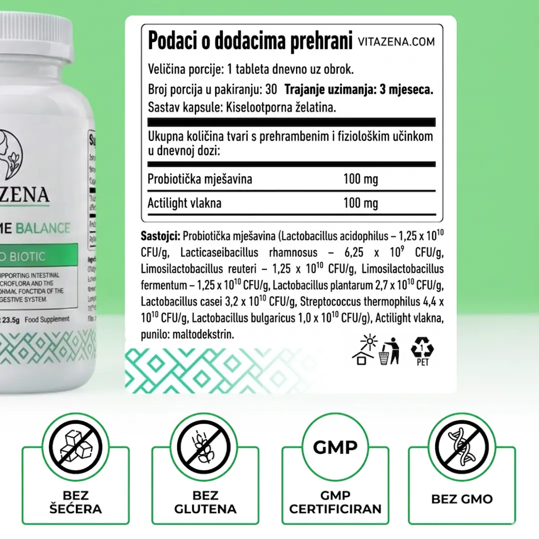 Microbiome Balance - Za zdravu probavu i uravnoteženu crijevnu floru