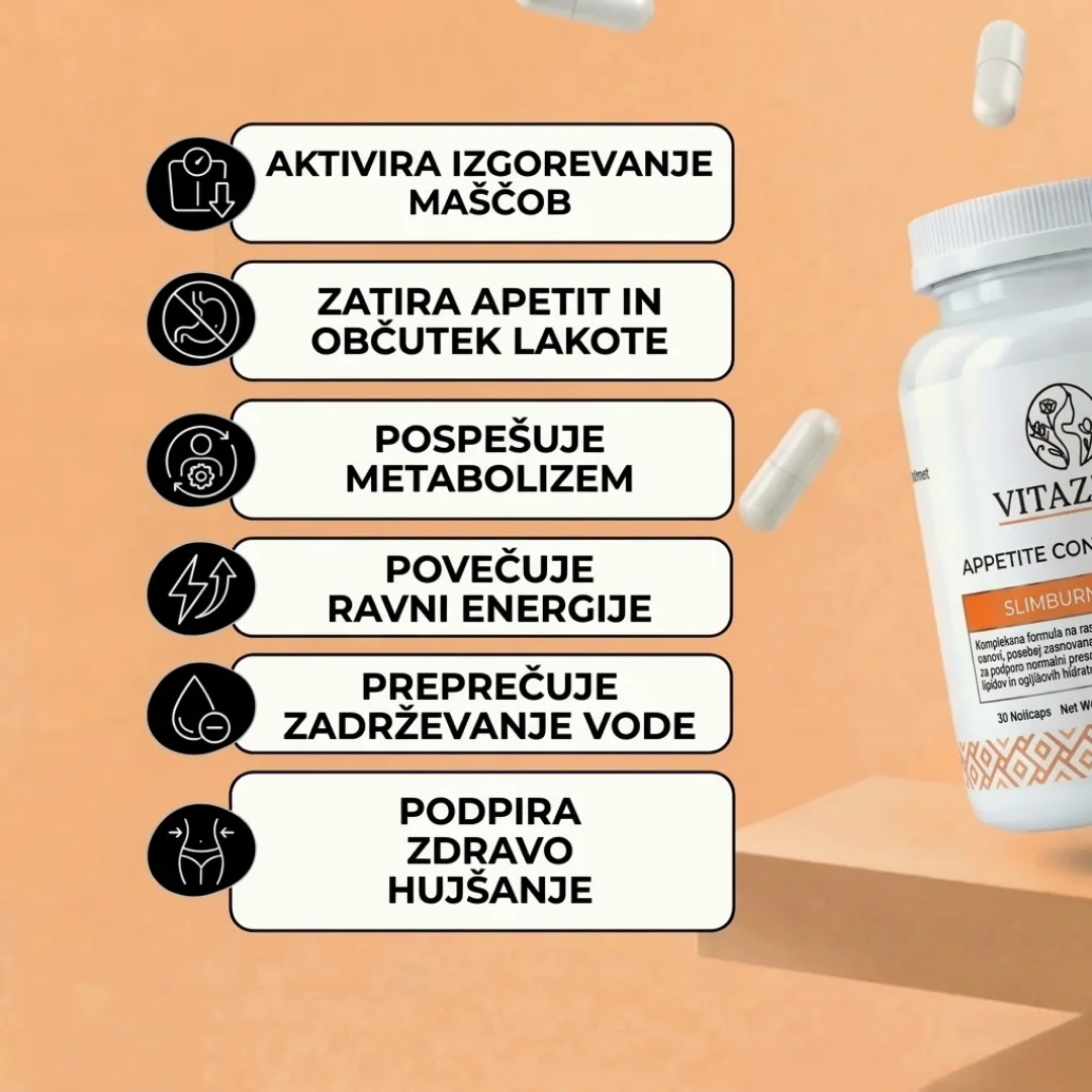 Appetite Control Active - Za nadzor nad apetitom in zmanjšanje teže