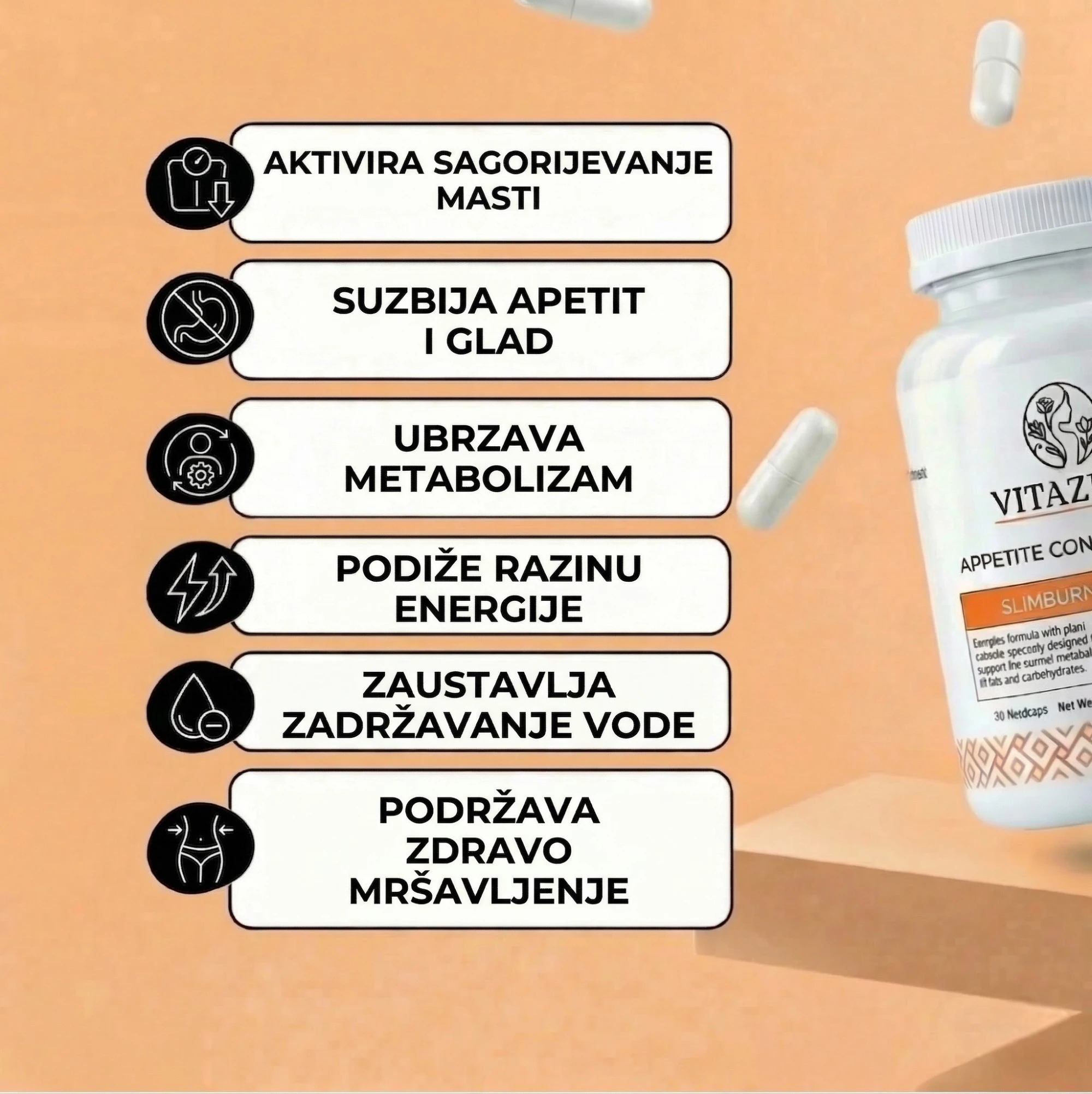 Appetite Control Active - Za kontrolu apetita i smanjenje tjelesne težine