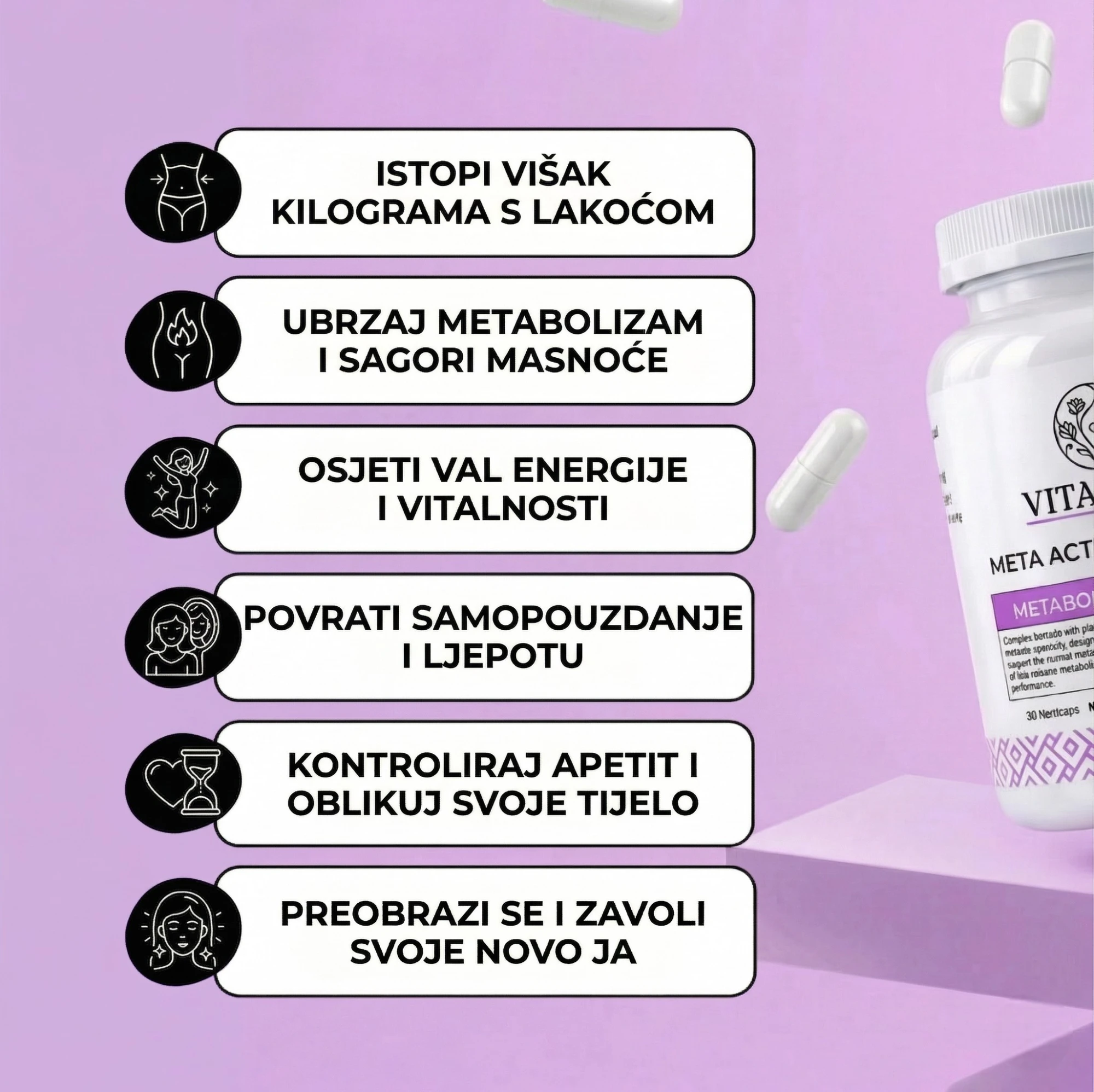 Meta Active Complex - Za aktivan metabolizam kod žena iznad 40