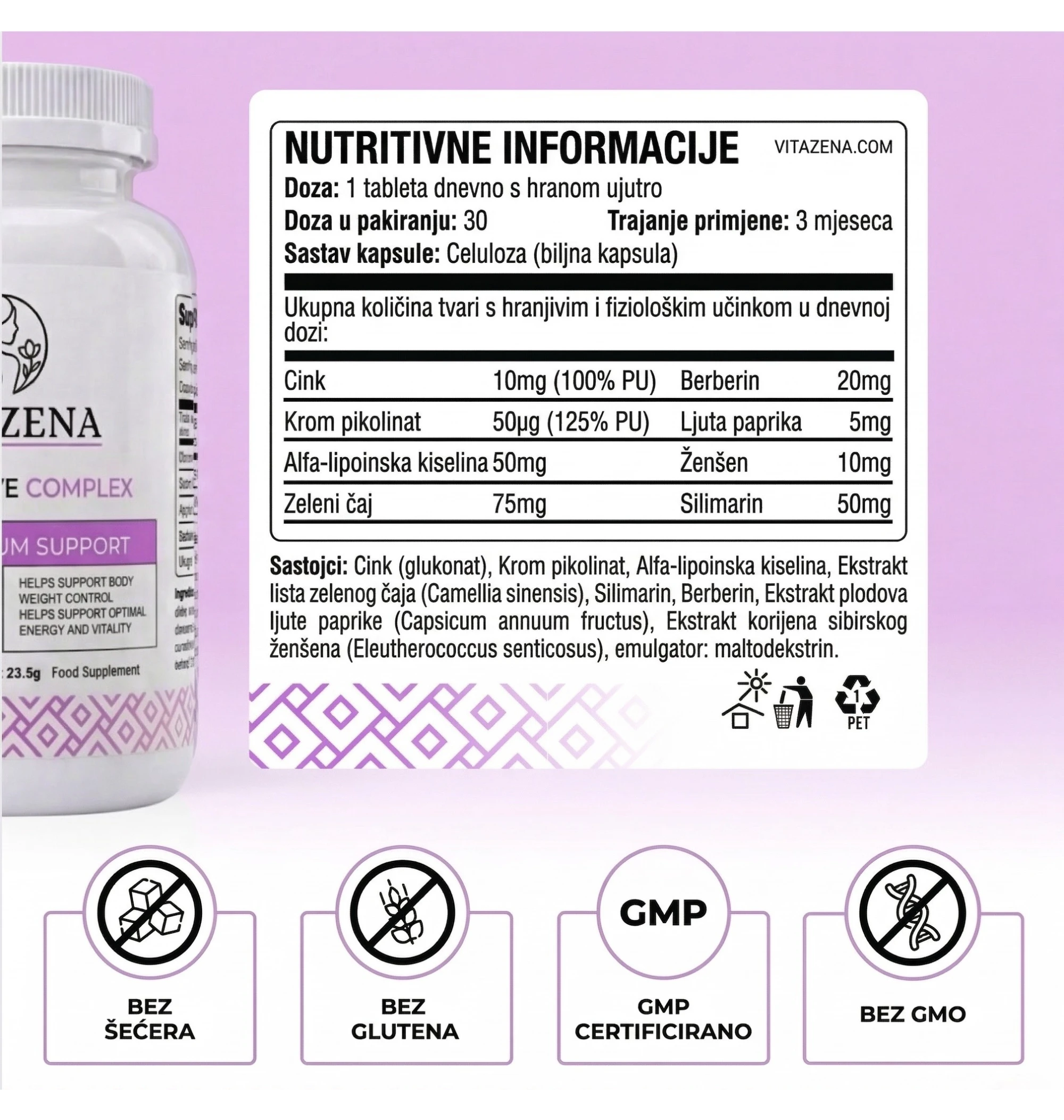 Meta Active Complex - Za aktivan metabolizam kod žena iznad 40