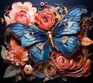 30 Midjourney tumbler prompts 3D Colorful Flowers