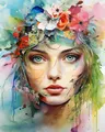 30 Midjourney STYLE Prompts Colorful & Experimental | portraits and backgrounds 