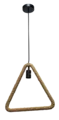 Lámpara Colgante Rustica Triangular