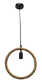 Lámpara Colgante Rustica Circular