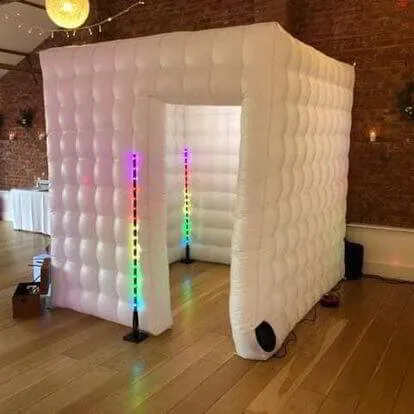 Cornwall entertainment - inflatable photo booth rental hire services in cornwall